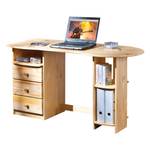 Scrivania da computer Touchround Legno massello 3 cassetti