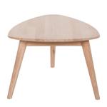 Table basse en bois massif FINSBY Hêtre massif - Hêtre blanc huilé - 70 x 50 cm