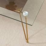 Couchtisch Anadyr Gold / Esche Braun