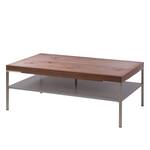 Salontafel Anzio Knoestig notenboomhout/Mat fango - 110x65cm