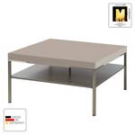 Table basse Anzio Tourbe mat - 75 x 75 cm