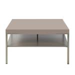 Table basse Anzio Tourbe mat - 75 x 75 cm