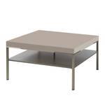 Table basse Anzio Tourbe mat - 75 x 75 cm