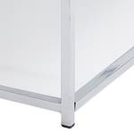 Table basse Atasa Blanc brillant - 80 x 80 cm