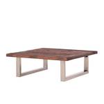 Divano da salotto Balance 100% legno antico marrone non trattato