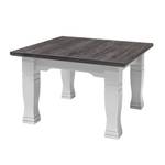 Table basse Basilico II Epicéa partiellement massif Blanc / Marron- gris