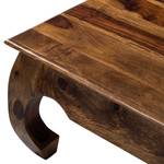 Table basse Bengal Sheesham massif - Sheesham miel foncé