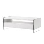 Table basse Brunetti (éclairage inclus) Blanc brillant