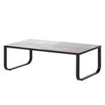 Table basse Cab Noir - blanc / jaune