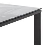 Salontafel Cab zwart-wit/geel