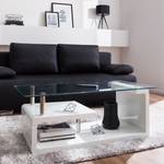 Table basse Cassy Blanc brillant