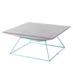 Salontafel Chani betonnen look/turquoise