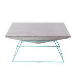 Salontafel Chani betonnen look/turquoise