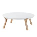Tavolino da salotto Collone Bianco opaco / Frassino