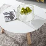 Table basse Collone Blanc mat / Frêne