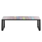 Tavolino da salotto Colorful Vetro multicolore/Acciaio