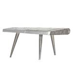 Couchtisch Gatwick III Aluminium Silber