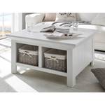 Table basse Geestland Imitation pin blanc