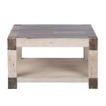 Salontafel Goa White deels massief acaciahout/mangohout - wit