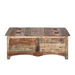 Table-coffre India Manguier massif verni - 115 x 67 cm