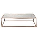 Table basse Jacob Marbre - Blanc / Cuivre