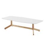 Table basse Kilrea Blanc mat / Frêne