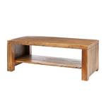 Tavolino da salotto Lahoma Legno massello di abete Effetto quercia