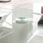 Table basse Light Verre - Blanc brillant - Blanc brillant