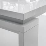 Table basse Liminka Blanc brillant - Blanc / Gris