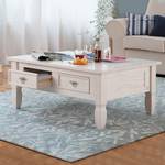 Table basse Lucia Blanc - Pin massif