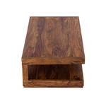 Table basse Madras I Sheesham, couleur miel foncé