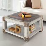 Table basse Goa White Partiellement en manguier et acacia massifs