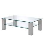 Table basse Malis Acier inoxydable - 110 x 70 cm