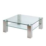 Table basse Malis Acier inoxydable - 90 x 90 cm