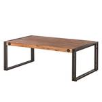 Tavolino MANCHESTER 110 cm Legno massello di acacia/ Metallo