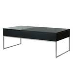 Table basse Max Noir / Noir brillant