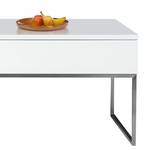 Table basse Max Blanc / Noir brillant