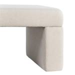 Couchtisch Montese III Webstoff - Hellgrau