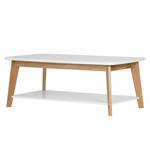 Tavolino da salotto Nante legno lamellare di quercia - quercia / bianco