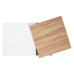 Table basse Orsa Imitation chêne de Sonoma / Blanc