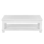 Table basse South Hampton Acacia partiellement massif - Blanc