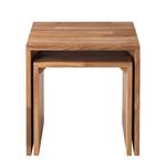 Beistelltisch SurinWOOD (2er-Set) Braun - Massivholz - 45 x 43 x 45 cm