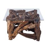 Couchtisch Trebas Teak massiv / Glas