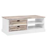 Salontafel Westcoast massief acaciahout - wit