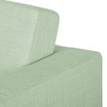 Fauteuil Croom IV geweven stof - Pastelgroen