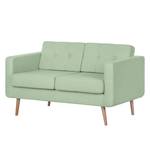 Sofa Croom I (2-Sitzer) Webstoff - Pastellgrün