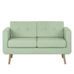 Sofa Croom I (2-Sitzer) Webstoff - Pastellgrün
