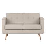 Sofa Croom I (2-Sitzer) Webstoff - Lichtgrau