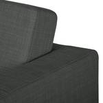 Sofa Croom I (2-Sitzer) Webstoff - Anthrazit