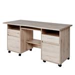 Schreibtisch CS 150 R Braun - Holzwerkstoff - 150 x 78 x 65 cm